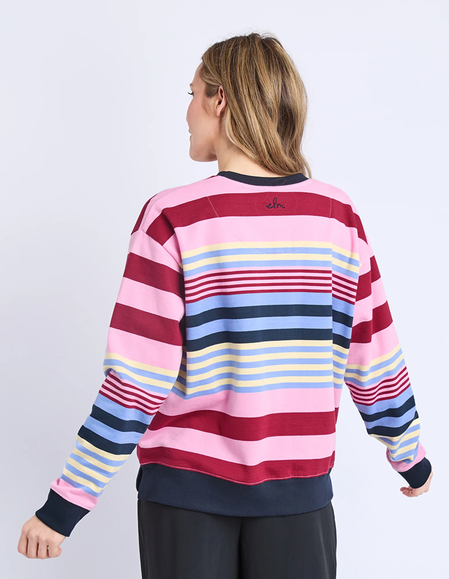 Alva Stripe Crew Multicolour Stripe - Image 4