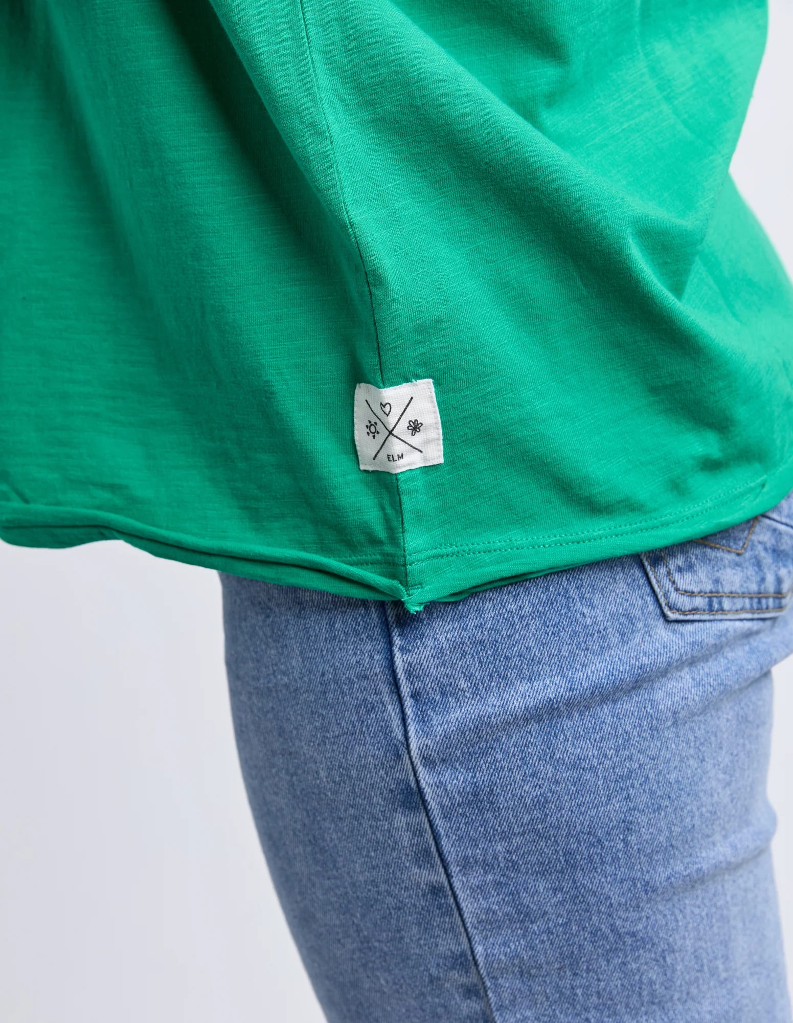 Anya Long Sleeve Tee Virdis Green - Image 5