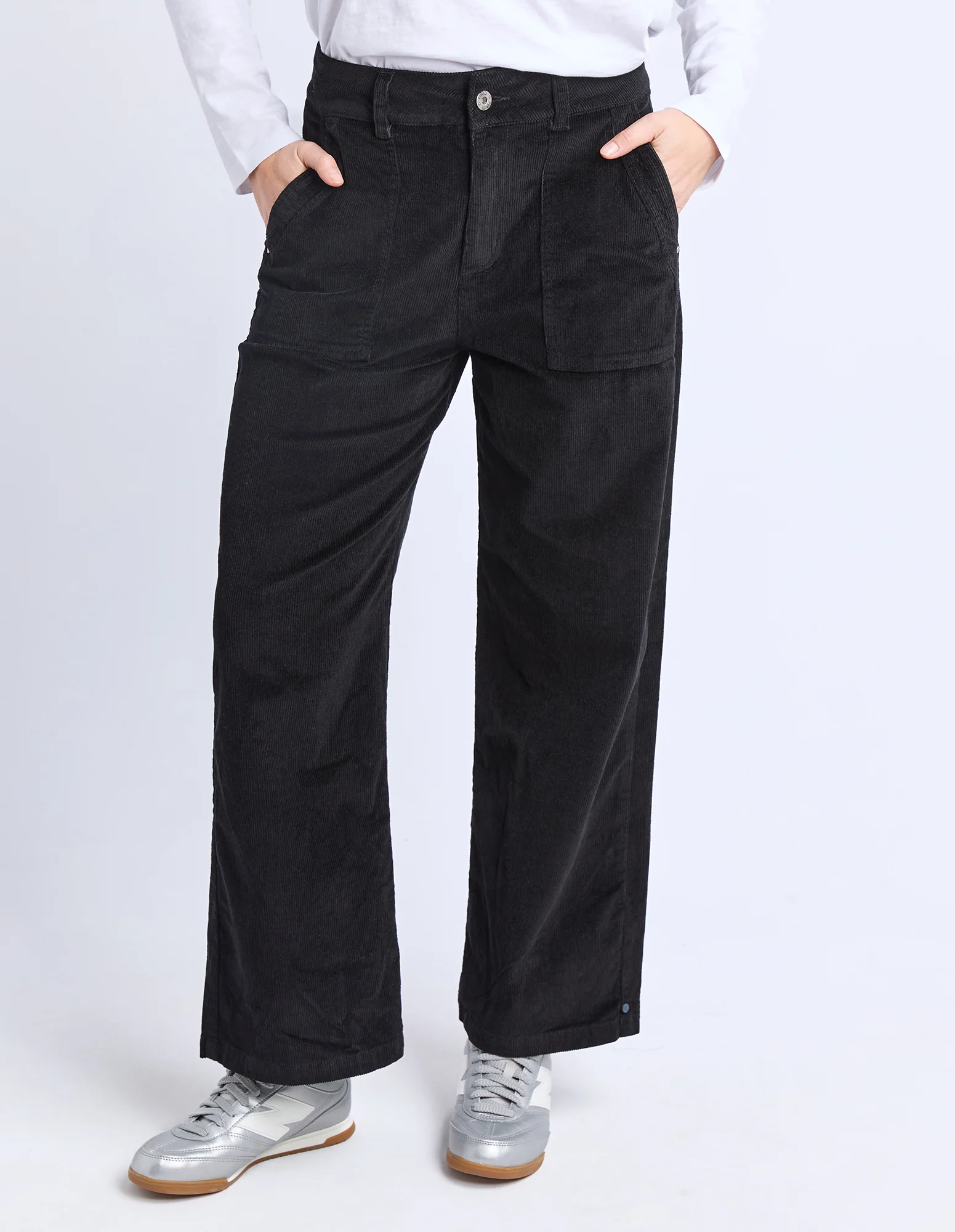 Cassie Cord Pant Black - Image 13