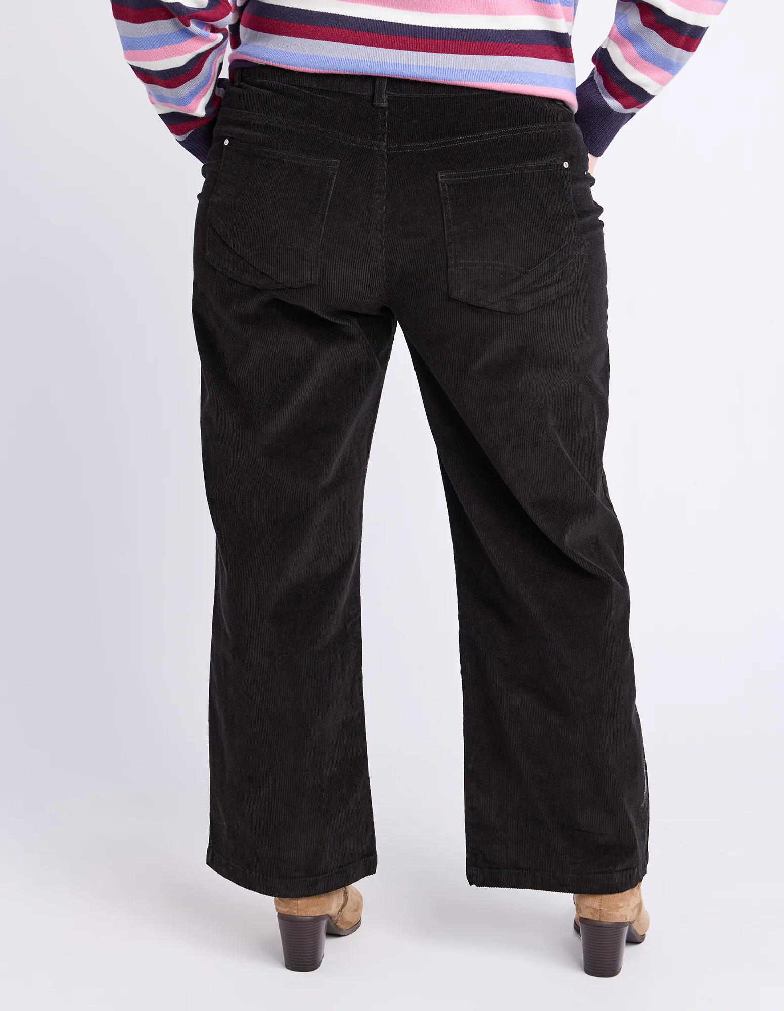 Cassie Cord Pant Black - Image 4