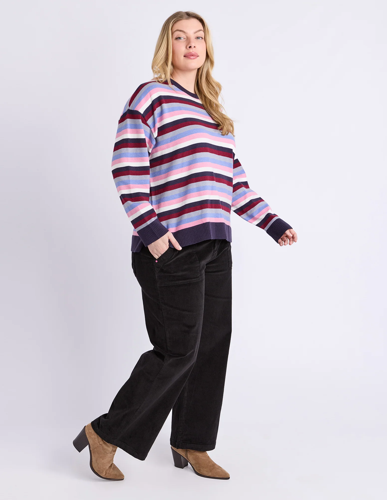 Cassie Cord Pant Black - Image 7