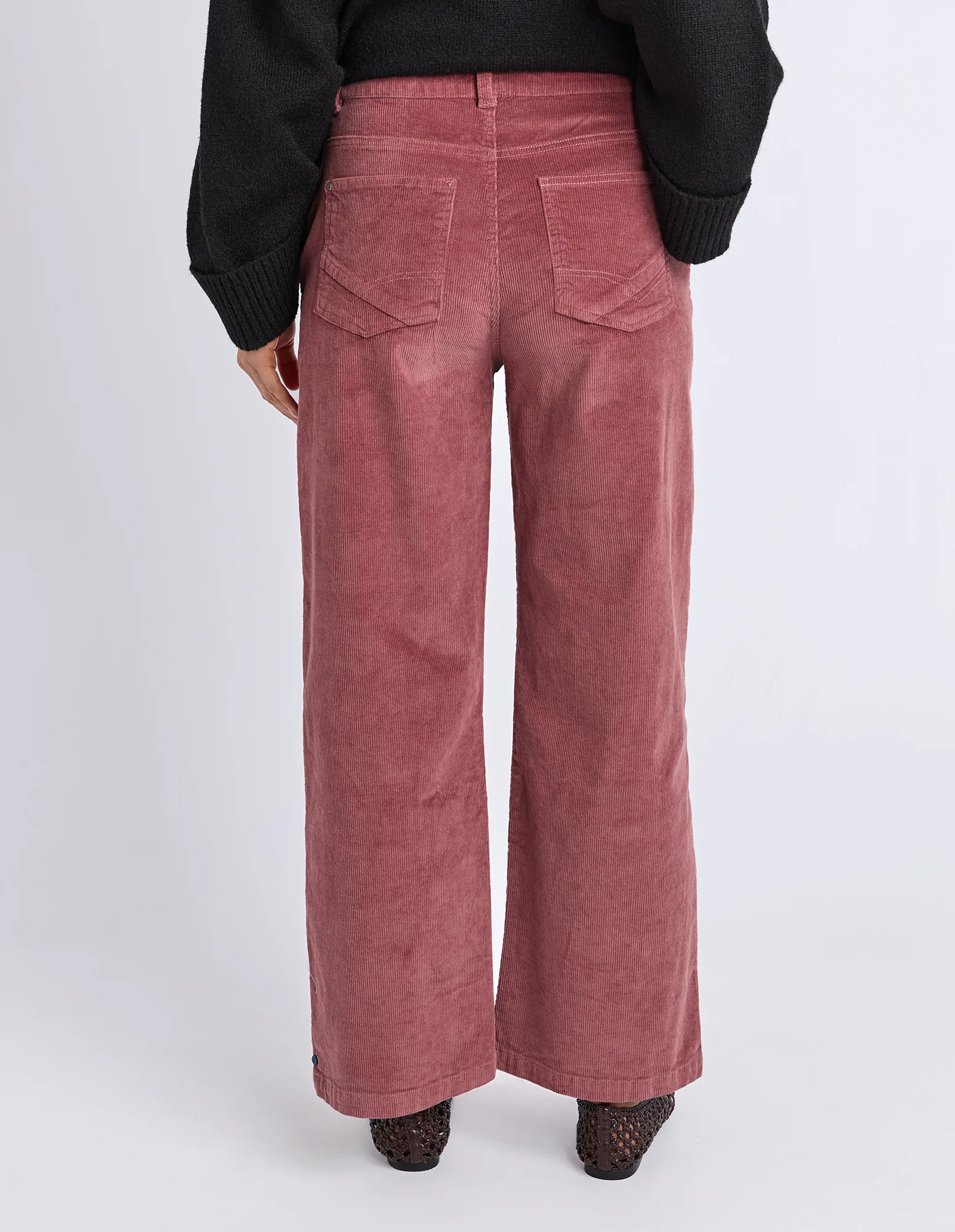 Cassie Cord Pant Dusty Pink - Image 4