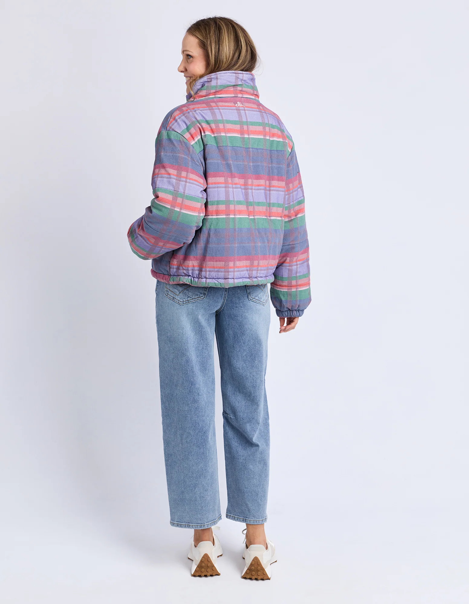 Cord Check Jacket Multi Colour Cord - Image 11