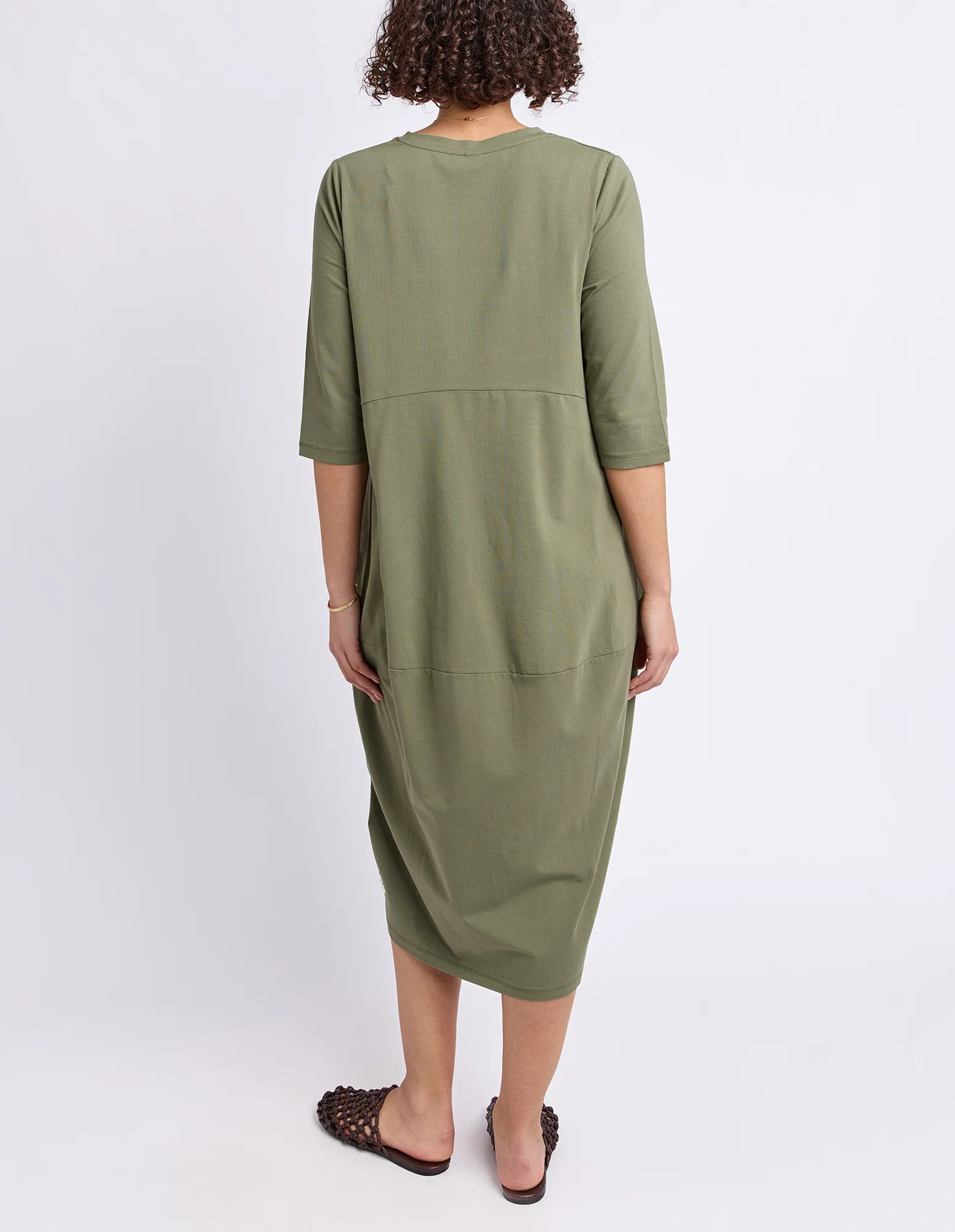 Diana Dress 3/4 Sleeve Clover - Image 3