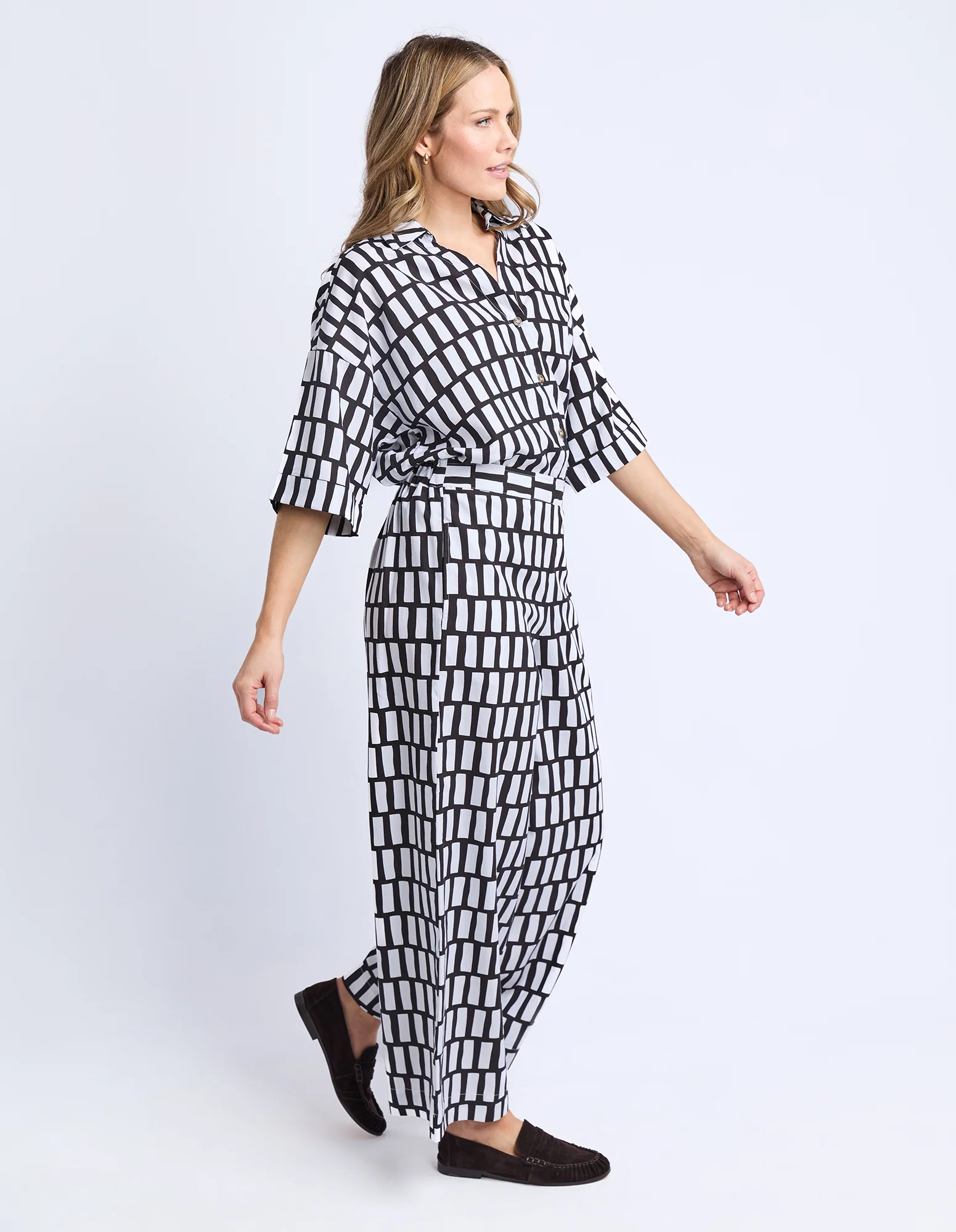 Kivi Pant Mnight Abstract Print - Image 7