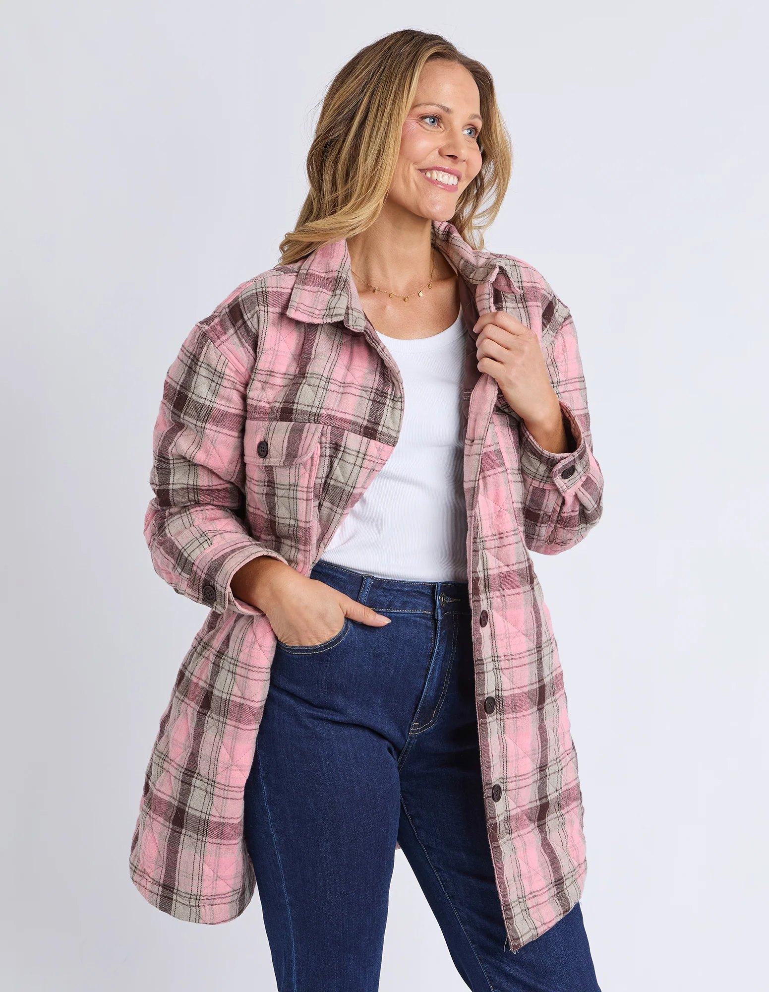 Louise Shacket Multicoloured Check - Image 9
