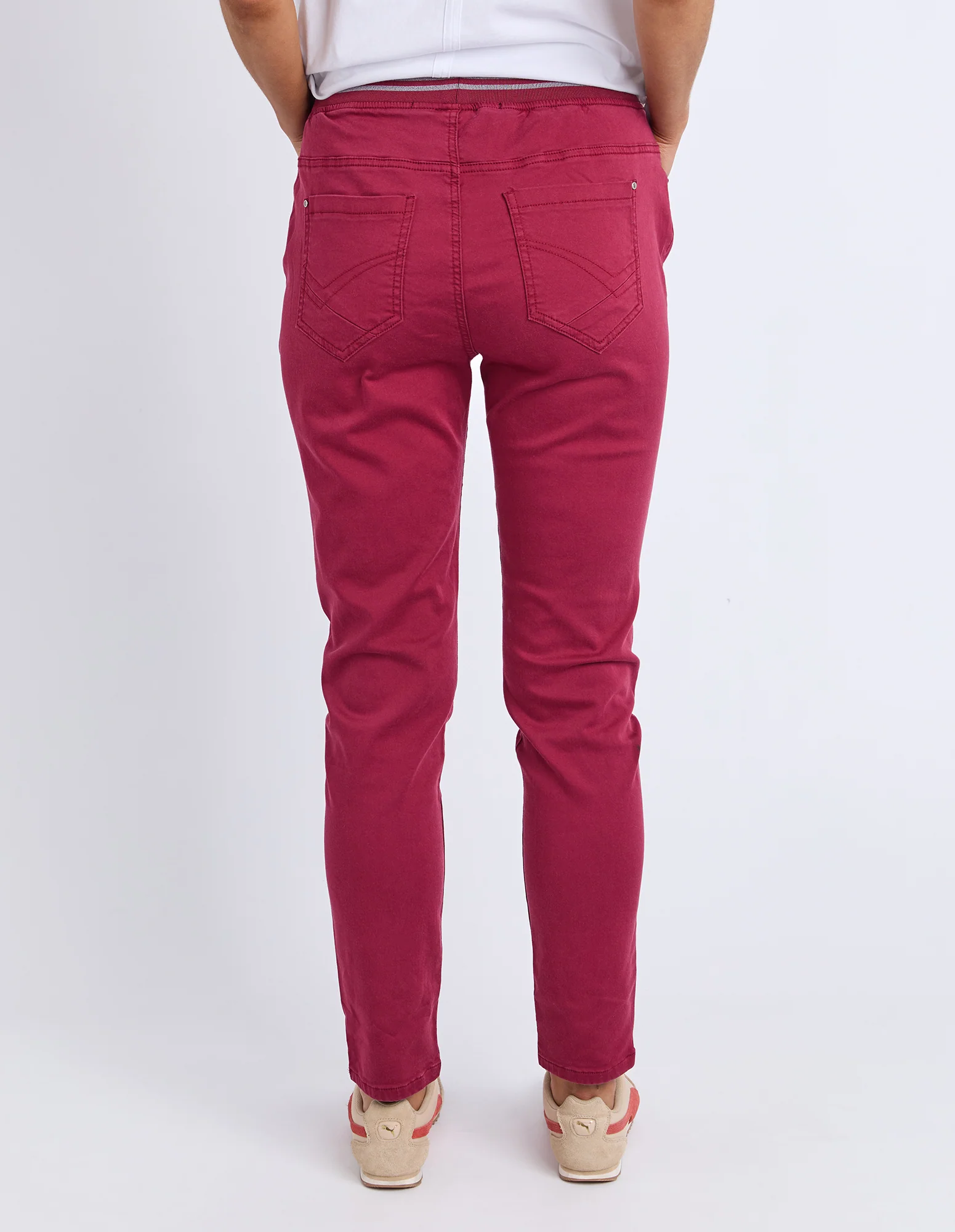 Margo Jogger Maroon - Image 3