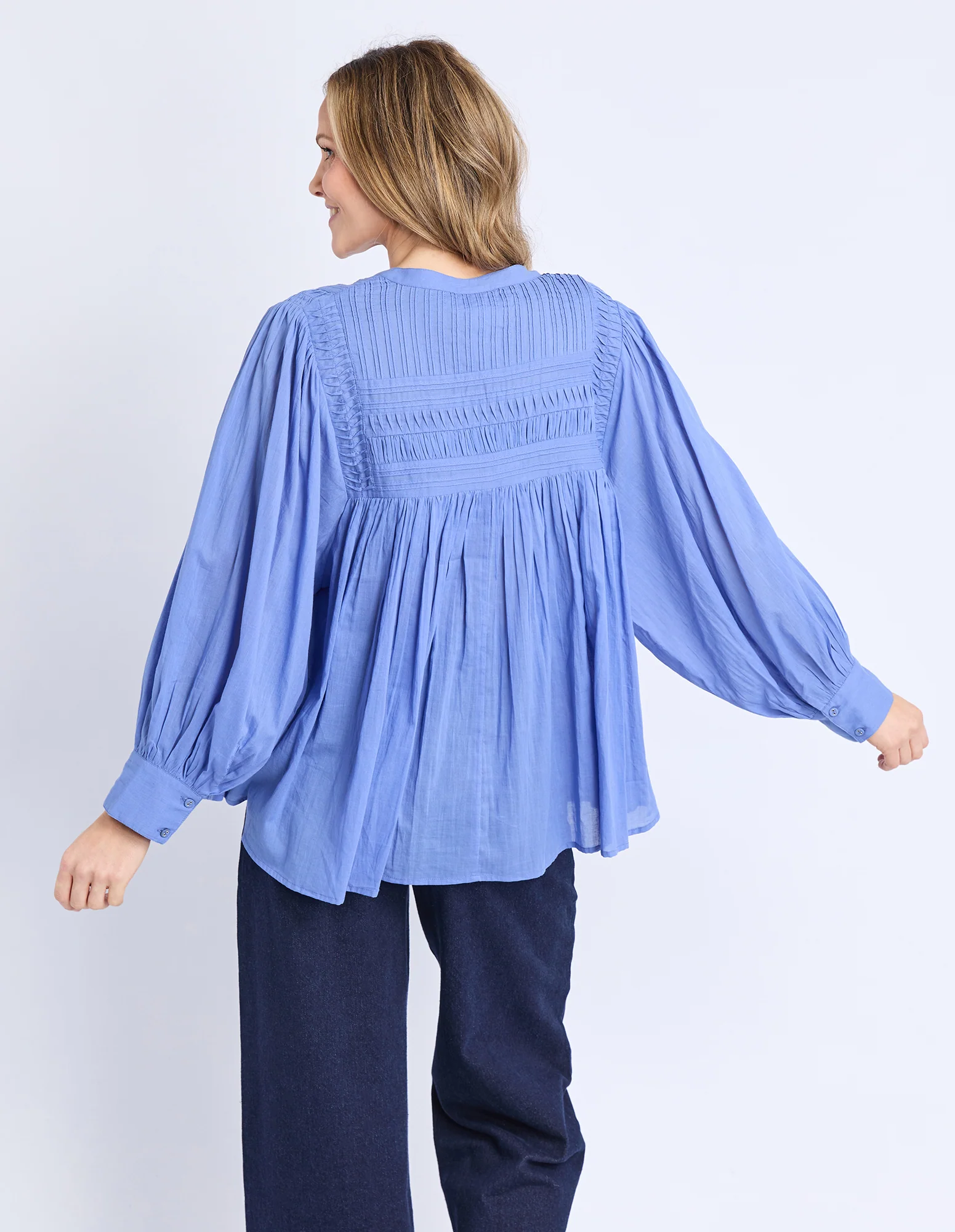 Montana Blouse Cornflower - Image 11