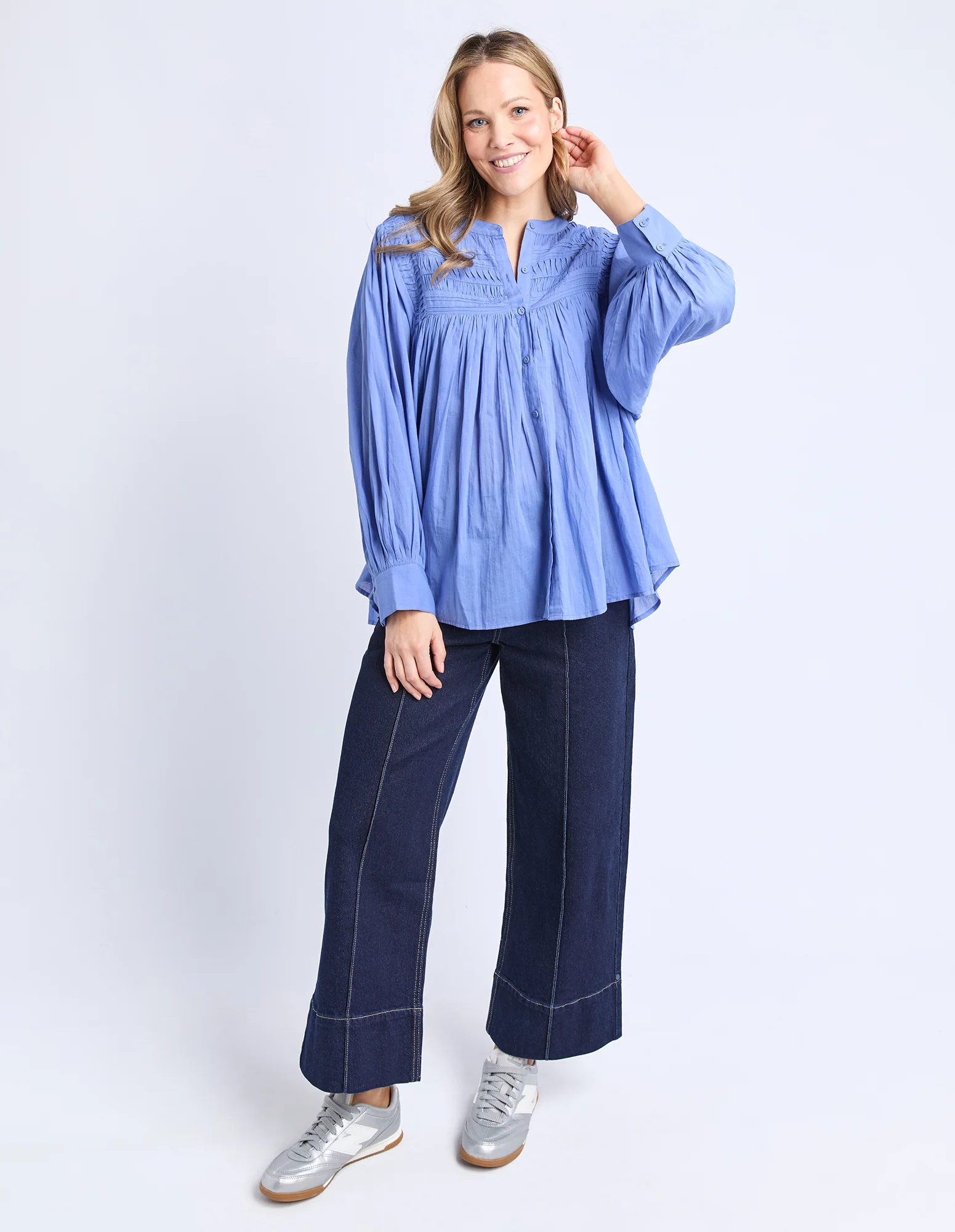 Montana Blouse Cornflower - Image 12
