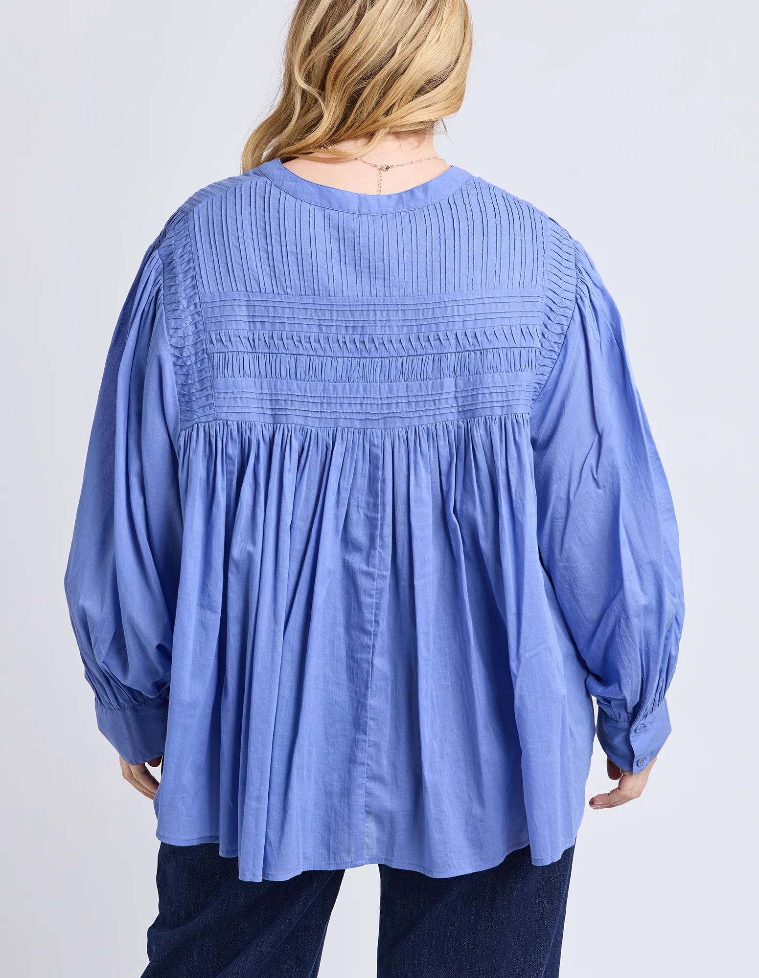 Montana Blouse Cornflower - Image 4