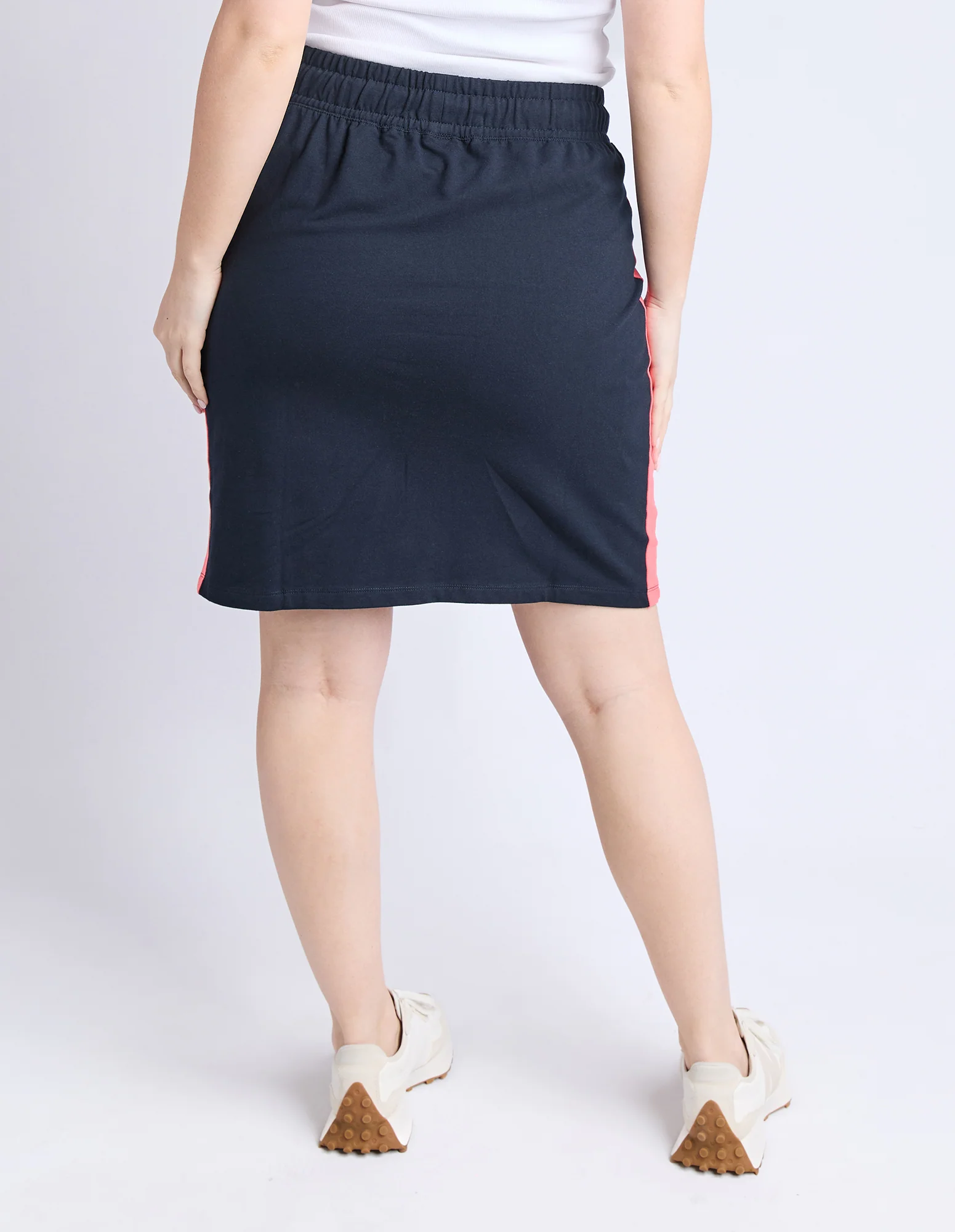 Nico Fleece Skirt Navy - Image 3