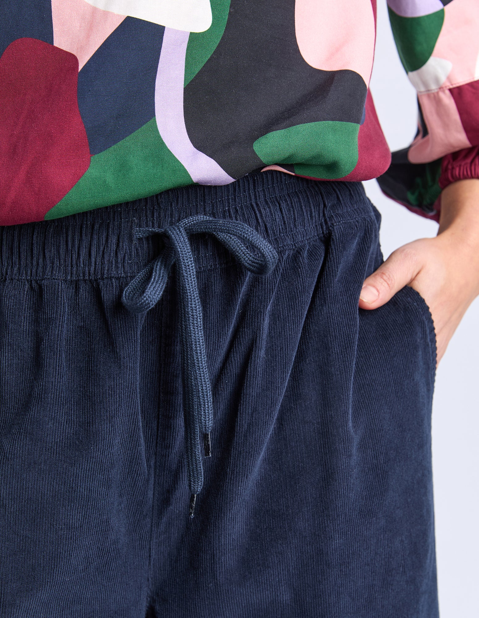 Winnie Cord Pant Navy - Image 5